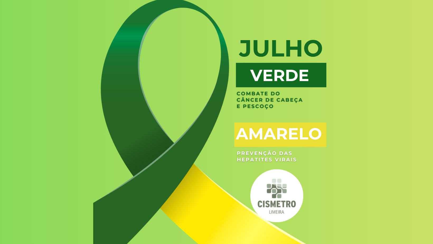 Julho Verde e Julho Amarelo: o compromisso com a prevenção fortalece a saúde de todos